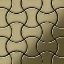Alloy Infinit Brass Tiles Metal Metal flooring Mosaics Wall mosaics