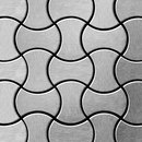 Alloy Infinit Stainless Steel Brushed Finish Materiale: Metallo Mosaici Mosaici per pareti Pavimenti in metallo