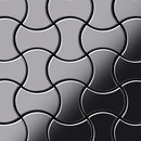 Alloy Infinit Stainless Mirror Polished Finish Materiale: Metallo Mosaici per pareti