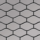 Alloy Karma Stainless Steel 2B Finish Métal Mosaïques Mosaïques murales Sols en métal