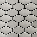 Alloy Karma Stainless Steel Brushed Finish Materiale: Metallo Mosaici Mosaici per pareti Pavimenti in metallo