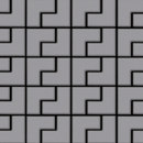 Alloy Kink Stainless Steel 2B Finish Métal Mosaïques Mosaïques murales Sols en métal
