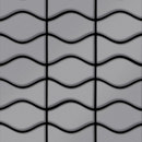 Alloy Kismet & Karma Stainless Steel 2B Finish Métal Mosaïques Mosaïques murales Sols en métal