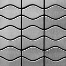 Alloy Kismet & Karma Stainless Steel Brushed Finish Material: Metall Metallböden Mosaike Wandmosaike