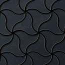 Alloy Ninja Raw Steel Tiles Métal Mosaïques Mosaïques murales Sols en métal