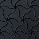 Alloy Ninja Raw Steel Tiles Material: Metall Metallböden Mosaike Wandmosaike