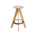 Slab Barstool Natural Tom Dixon