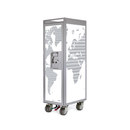 bordbar bordbar silver edition worldmap Almacenamiento Archivo Complementos Gastronomía