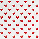 Cupido Bianco Rosso Inserto Amore Fap Ceramiche