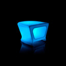 Vondom Pal mesa LED Chaises / Tabourets / Bancs Espace lounge / Espace d'attente Espace multifonctionnel Lounge: Tables d'appoint Lounge: Tabourets / poufs Tables d'appoint de jardin Tabourets / Poufs de jardin