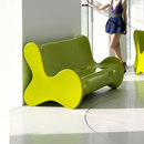 Vondom Doux sofa Espace lounge / Espace d'attente Fauteuils / Sofas / Poufs Lounge: Canapés Mobilier espaces d'attente / d'accueil Sofas de jardin