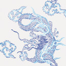 Elitis Dragon VP 681 01 Kunststoff: Wandbeläge Wandbeläge / Tapeten