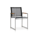 Harbour Outdoor Breeze Carver Chair black Sièges de jardin