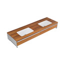 Shape Vanity unit for undercounter washbasin Villeroy & Boch