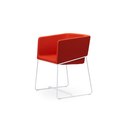 Tonic armchair metal Rossin