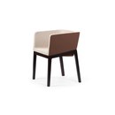 Tonic armchair wood Rossin