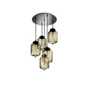 Niche Modern Circular - 5 Canopy Pendelleuchten