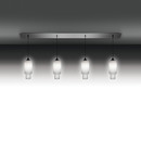 Niche Modern Linear 4 Canopy Pendelleuchten