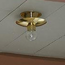 Okholm Lighting SCAN ceiling luminaire E27 with arc shade Ceiling-mounted lights