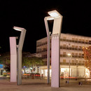 ewo Piazza Mazzini Mast lights Street lights