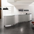 Sinetica Industries Luna Accueil: Banques d'accueil Espace d'entrée / Réception Mobilier espaces d'attente / d'accueil