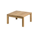 Tribù Kos Teak Footrest Asientos de jardín Mesas de jardín