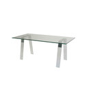 ZinX Local Glass Glass Conférence / Réunion Homeoffice Tables