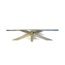 ZinX Crosstable 4-Beam Zinc Conférence / Réunion Gastronomie Tables