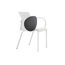 Segis Iron Arm Chair w/Writing Tablet Multipurpose Seating