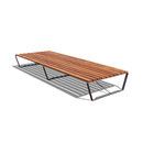 Agrada Double bench without backrest Onn Outside