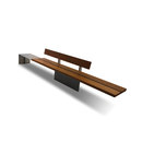 Shape Bench with backrest Onn Outside