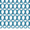 KriskaDECOR® Snina® 20009 Turquoise Boundaries Ceiling panels Complements Curtain fabrics Metal Partitions / Space division Wall hangings / Draperies