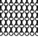 KriskaDECOR® Snina® 20211 Black Boundaries Ceiling panels Complements Curtain fabrics Metal Partitions / Space division Wall hangings / Draperies