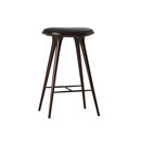 mater High Stool dark stained hardwood 74 Gastronomy Seating
