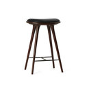 mater-High Stool dark stained hardwood 66