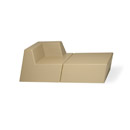 Fischer Möbel Univers Living room: Recamieres Outdoor recliners / deckchairs