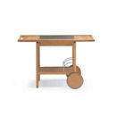 Fischer Möbel Tennis Trolley Garten-Servierwagen