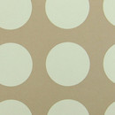Maharam Circles 008 Ultramarine White On Raw Umber Wandbeläge / Tapeten