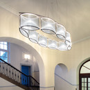 Licht im Raum Stilio oval 10 Lampadari a candelabro / a corona Lampade a sospensione