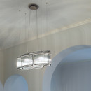 Licht im Raum Stilio oval 6 Lampadari a candelabro / a corona Lampade a sospensione