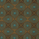 Maharam Droplet 007 Peacock Tessuti di rivestimento