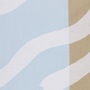 Kvadrat Aqua 721 Tissus pour rideaux