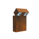 Paviom Aptus Double Dissuasori luminosi Illuminazione per sentieri Lampade a LED Lampade da pavimento
