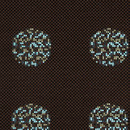 Maharam Repeat Dot Pixel 003 Chocolate Tejidos de tapicería