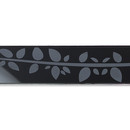 ACO ShowerDrain E-line straight Floral, schwarz ACO Haustechnik