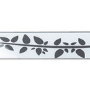 ACO ShowerDrain E-line straight Floral, weiß ACO Haustechnik