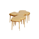 Fehling & Peiz Hockerbank Lounge / sale di attesa Musei / gallerie d'arte Sedie / Sgabelli / Panche
