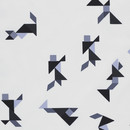Kvadrat Tangram 137 Vorhangstoffe