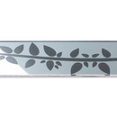 ACO ShowerDrain E-line straight Floral, chrom ACO Haustechnik