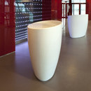 AMOS DESIGN Oval counter Hall de entrada / Recepción Vestíbulo: mostradores de recepción